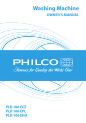 Philco PLD 106 EPL Owner's Manual