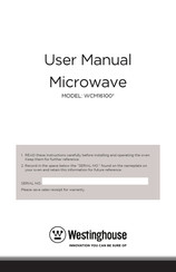 Westinghouse WCM16100 Series User Manual