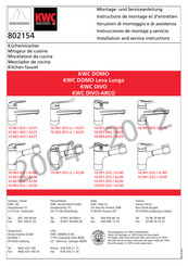 KWC EVE A 225 Installation And Service Instructions Manual