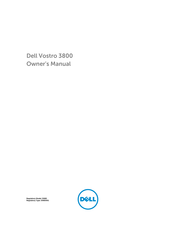 Dell Vostro 3800 Owner's Manual