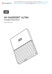 Western Digital MY PASSPORT ULTRA WDBFKT0030BGY User Manual