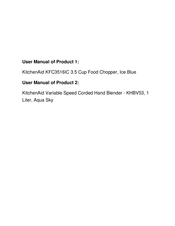 KitchenAid KFC3516 User Manual