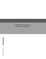 Bosch SPV68B53UC Installation Instructions Manual