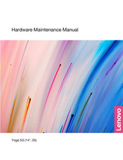 Lenovo Yoga 5G 14Q8CX05 Hardware Maintenance Manual