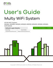 ZyXEL Communications WSR30 User Manual