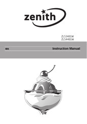Zenith ZLS4481W Instruction Manual