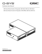 QSC Q-SYS QIO-S4 Hardware User Manual