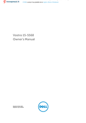 Dell Vostro 15-5568 Owner's Manual
