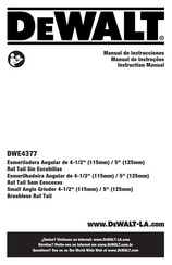 DeWalt DWE4377 Instruction Manual