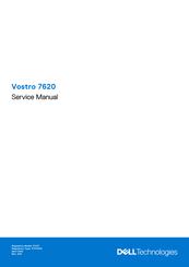 Dell Vostro 7620 Service Manual