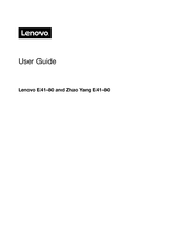 Lenovo E41-80 User Manual
