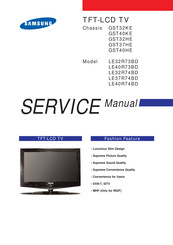 Samsung LE40R74BD Service Manual