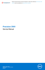 Dell Precision 3561 X2CND Service Manual