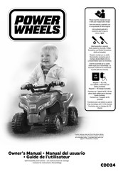 Power Wheels CDD24 Owner's Manual