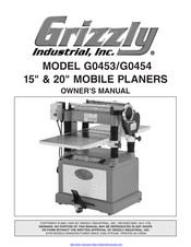 Grizzly G0454 Owner's Manual