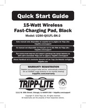 Tripp Lite U280-Q01FL-BK-2 Quick Start Manual