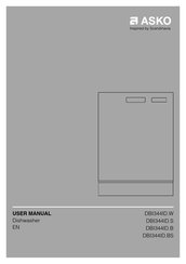 Asko DBI344ID.BS User Manual
