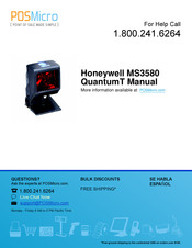 Honeywell QuantumT MS3580 User Manual