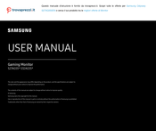 Samsung Odyssey S27AG550EN User Manual