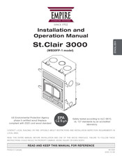 Empire Comfort Systems St.Clair 3000 Installation And Operation Manual