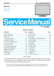 Haier LT32M1C Service Manual