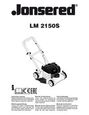 Jonsered LM 2150S Instruction Manual