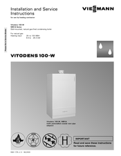 Viessmann WB1A007 Installation And Service Instructions Manual
