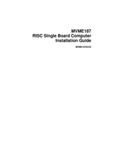 Motorola MVME187 Installation Manual