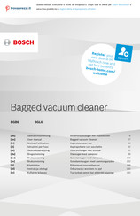 Bosch BGL6XSIL3 User Manual