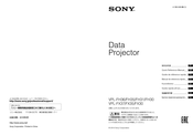 Sony VPLFX37 Quick Reference Manual