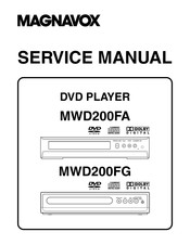 Magnavox MWD200FG Service Manual