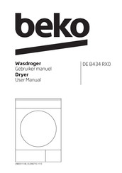 Beko DE 8434 RX0 User Manual