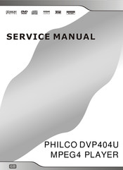 Sanyo DVP404U Manual