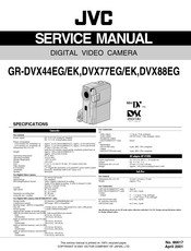 JVC DVX77EG Service Manual