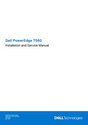 Dell PowerEdge T560 Installation And Service Manual