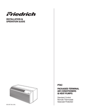 Friedrich PDH15K5 Installation & Operation Manual