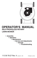 Poulan Pro PR675Y22RHP Operator's Manual