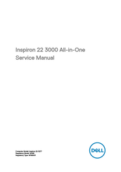 Dell Inspiron 22-3277 All-in-One Service Manual