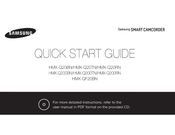 Samsung HMX-0200BN Quick Start Manual