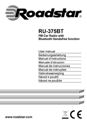 Roadstar RU-375BT User Manual
