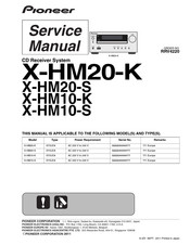 Pioneer X-HM20-K Service Manual