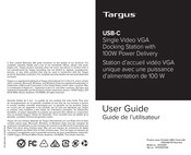 Targus DOCK417USZ User Manual