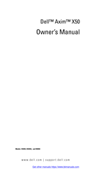 Dell HD04U - AXIM PDA USB Cradle/Docking Owner's Manual