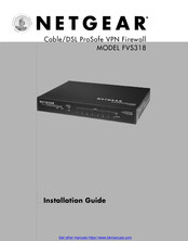 Netgear FVS318 Installation Manual