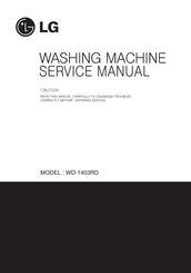 LG WD-1403RD Service Manual