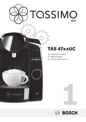 Bosch TASSIMO JOY TAS47 UC Series Instruction Manual