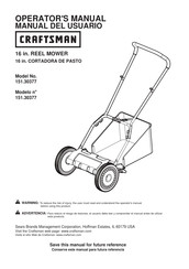 Sears Craftsman 151.30377 Operator's Manual
