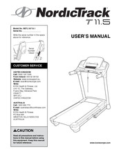 NordicTrack T11.5 User Manual
