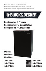 Black & Decker BCE46S Use & Care Book