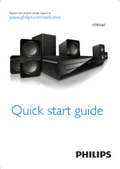 Philips HTB3560/12 Quick Start Manual